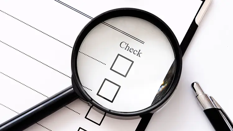 治療後に後悔しないためのチェックリストの画像